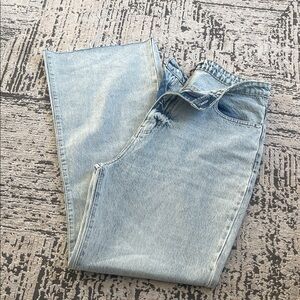Boohoo Light Blue Denim Pants
